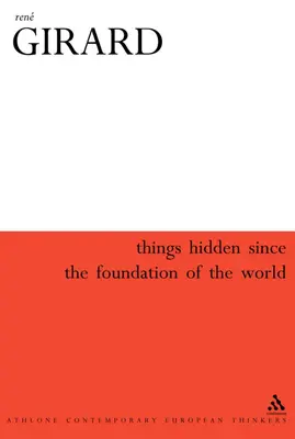 Things Hidden Since the Foundation of the World
